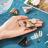 4 Bags 4 Colors Zinc Alloy Twist Bag Lock Purse Catch Clasps PURS-TA0001-03-6