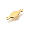 Ion Plating(IP) 304 Stainless Steel Connector Charms STAS-A104-04G-2