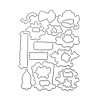 Carbon Steel Cutting Dies Stencils DIY-XCP0002-32-1