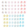 180Pcs 9 Colors Gradient Color Transparent Acrylic Beads OACR-TA0003-40-2