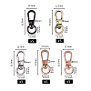 Alloy Swivel Clasps PALLOY-SZ0001-08-5