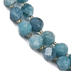 Dyed Natural Jade Beads Strands G-U023-A20-01F-4