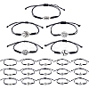 20Pcs 5 Styles Sport Theme Alloy Link Bracelets BJEW-GA0001-20-1