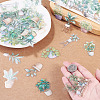 100Pcs Story of Four Seasons PET Stickers Self-Adhesive Stickers DIY-TA0003-69C-6