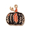 Thanksgiving Day Golden Tone Alloy Enamel Pendants ENAM-M002-02H-G-1