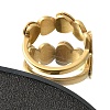 Textured Heart 304 Stainless Steel Finger Ring for Women RJEW-L126-15B-G-3