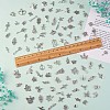 100Pcs Tibetan Style Alloy Pendants JX213A-2