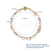 Natural Pearl Beaded Bracelets BJEW-JB04992-2
