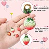 25Pcs 5 Styles Printed Alloy Pendants PALLOY-CJ0002-58-3