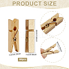 80Pcs Wood Spirit Clips AJEW-ME0001-55-2