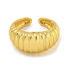 Brass Cuff Rings for Women RJEW-E294-06G-04-2