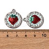 304 Stainless Steel Enamel Pendants LS-STAS-P406-24P-3