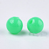 Opaque Plastic Beads KY-T005-6mm-610-2