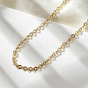 304 Stainless Steel Boston Link Chain Necklace LS-BJEW-B072-05G-3