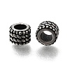 304 Stainless Steel European Tube Beads STAS-D382-15AS-1