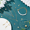 16Pcs 4 Style Brass Pendants Sets KK-BC0011-25-4