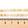 Natural Citrine(Heated) Beads Strands G-S387-A03-3x4mm-5
