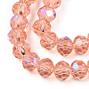 Electroplate Glass Beads Strands LS-EGLA-A034-T10mm-L24-2