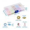 7790Pcs Flat Round Handmade Polymer Clay Beads CLAY-BT0001-01-3
