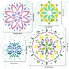 Mandala Stainless Steel Cutting Dies Stencils DIY-WH0238-147-3