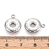 304 Stainless Steel Charms STAS-T067-74P-3