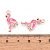 Marine Animals Alloy Enamel Pendants X-ENAM-T022-34F-3