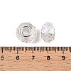 Transparent Glass European Beads GPDL-N004-D14mm-A01-3