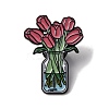 Tulip Flower Enamel Pins JEWB-P050-03C-EB-1