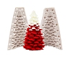 3D Christmas Tree DIY Candle Two Parts Silicone Molds LS-CAND-B002-01A-1