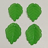 Frosted Transparent Resin Pendants RESI-WH0026-152-1-1