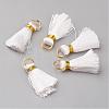 Nylon Tassel Pendant Decoration AJEW-F022-M-2