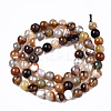 Natural Agate Beads Strands G-T131-34B-2