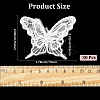 30Pcs Polyester Butterfly Lace Appliques DIY-CY0001-65B-2