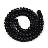 Opaque Solid Color Glass Beads Strands GLAA-ZX008-8mm-18F-2