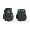 Natural Indian Agate Owl Display Decorations G-N345-04E-2