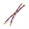 Nylon Cord Silder Bracelets MAK-C003-03G-15-1