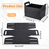 Foldable Felt Basket Storage Box AJEW-WH0347-17B-2