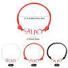 15Pcs 3 Colors Sport Theme Acrylic Beaded Bracelets for Men Women BJEW-SP0001-23-2