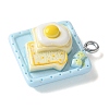 Opaque Resin Pendants LS-RESI-S019-02A-2