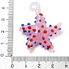 Handmade Lampwork Pendants LAMP-A004-05G-3