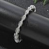 304 Stainless Steel Stretch Bangles for Women LS-BJEW-P315-02F-P-1