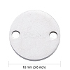 Tarnish Resistant 201 Stainless Steel Links Connectors STAS-S105-T613-1-10-3
