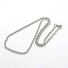 Tarnish Resistant 304 Stainless Steel Necklaces NJEW-F027-41-2.5mm-1