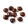 Natural Mahogany Obsidian Pendants G-I311-A24-G-3