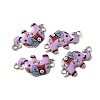 Zinc Alloy Connector Charms FIND-WH0108-91B-1