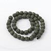 Natural Lava Rock Bead Strands X-G-L435-03-8mm-20-2