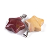 Natural Mookaite Pendants G-Q172-09P-06-2