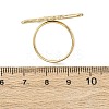 304 Stainless Steel Cuff Rings for Women RJEW-B136-03G-5
