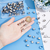 120Pcs 4 Styles 304 Stainless Steel Ear Cuff Findings STAS-UN0056-32-4