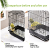 Universal Organza Bird Cage Seed Catcher Net Cover AJEW-WH20020-158B-02-5